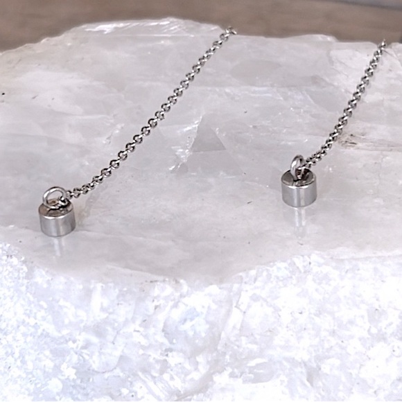 Citrine Gemstone Trilogy Pendant Necklace - Picture 10 of 11